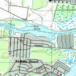 United States Geological Survey Forked River, NJ (1989, 24000-Scale) digital map