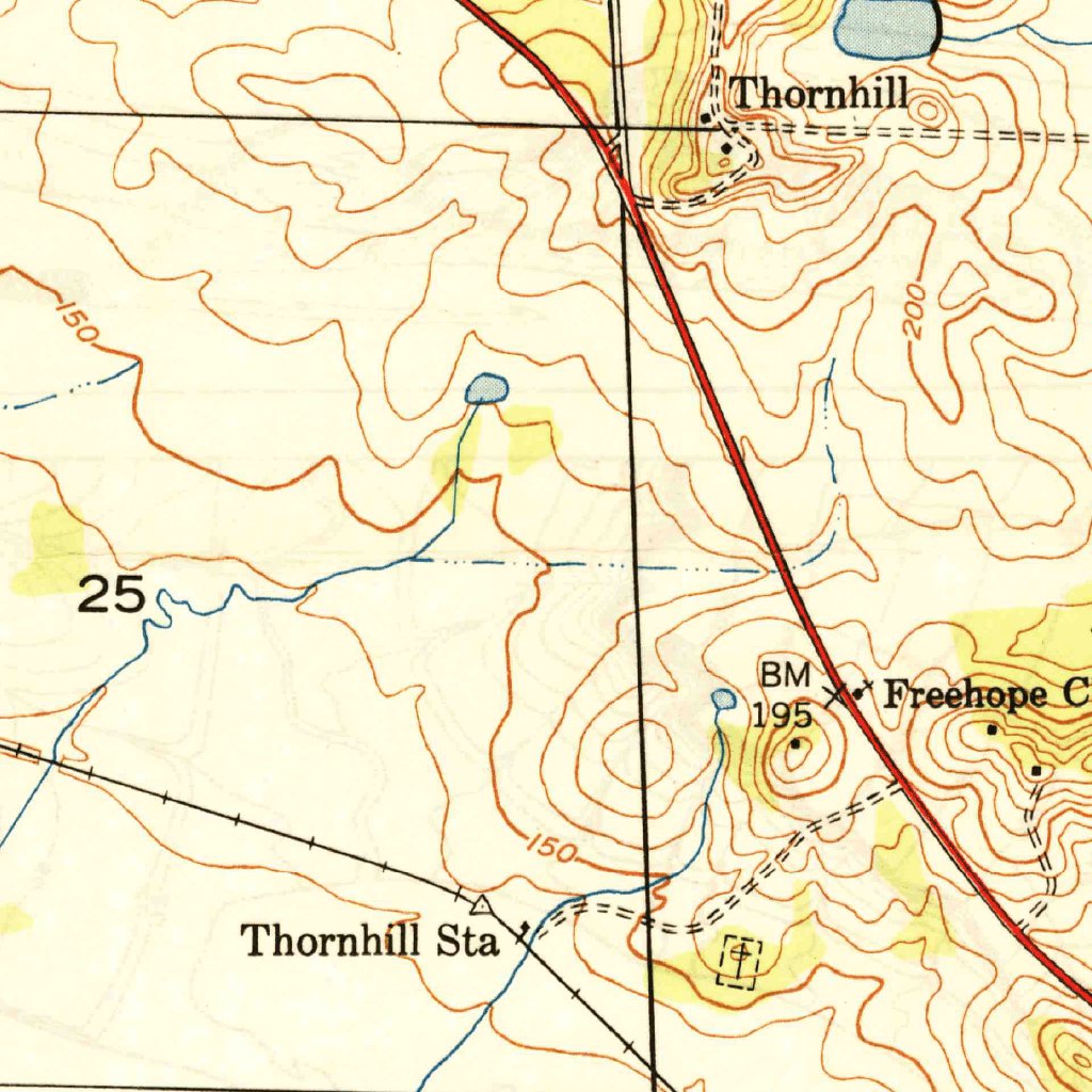 Forkland, AL (1949, 24000Scale) Map by United States Geological Survey