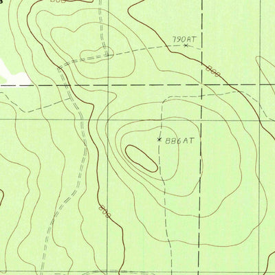 United States Geological Survey Forks Of Machias, ME (1986, 24000-Scale) digital map