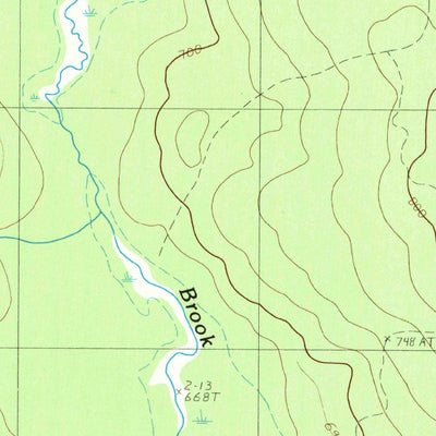 United States Geological Survey Forks Of Machias, ME (1986, 24000-Scale) digital map