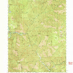 United States Geological Survey Forks Of Salmon, CA (1955, 62500-Scale) digital map
