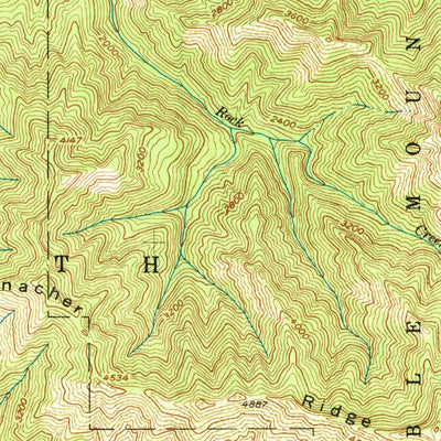 United States Geological Survey Forks Of Salmon, CA (1955, 62500-Scale) digital map