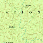 United States Geological Survey Forks Of Salmon, CA (1978, 24000-Scale) digital map