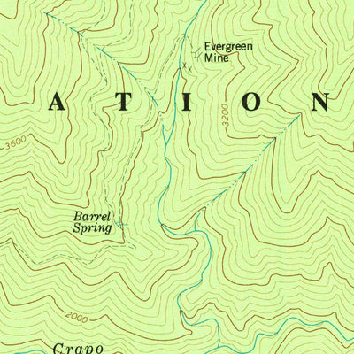 United States Geological Survey Forks Of Salmon, CA (1978, 24000-Scale) digital map