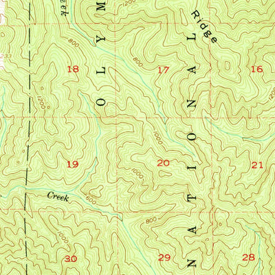 United States Geological Survey Forks, WA (1957, 62500-Scale) digital map
