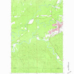 United States Geological Survey Forks, WA (1981, 24000-Scale) digital map