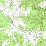 United States Geological Survey Forksville, VA (1966, 24000-Scale) digital map