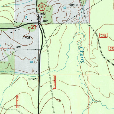 United States Geological Survey Forkville, MS (2000, 24000-Scale) digital map