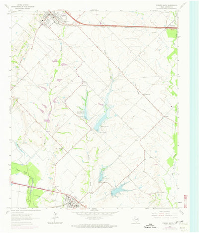 United States Geological Survey Forney South, TX (1963, 24000-Scale) digital map