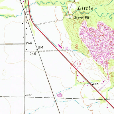United States Geological Survey Forrest City, AR (1958, 24000-Scale) digital map