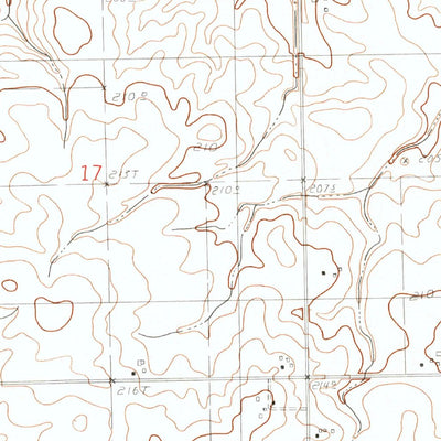 United States Geological Survey Forrest North, IL (1983, 24000-Scale) digital map