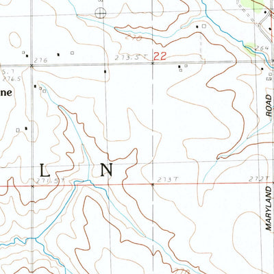 United States Geological Survey Forreston South, IL (1983, 24000-Scale) digital map