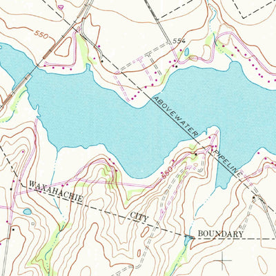 United States Geological Survey Forreston, TX (1961, 24000-Scale) digital map