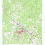 United States Geological Survey Forsyth, GA (1973, 24000-Scale) digital map
