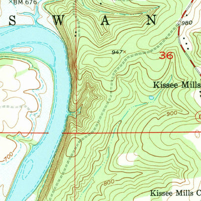 United States Geological Survey Forsyth, MO (1956, 24000-Scale) digital map