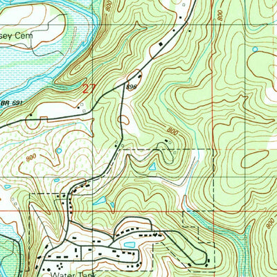 United States Geological Survey Forsyth, MO (1989, 24000-Scale) digital map