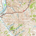 United States Geological Survey Forsyth, MT (1954, 250000-Scale) digital map