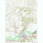 United States Geological Survey Forsyth, MT (1968, 24000-Scale) digital map