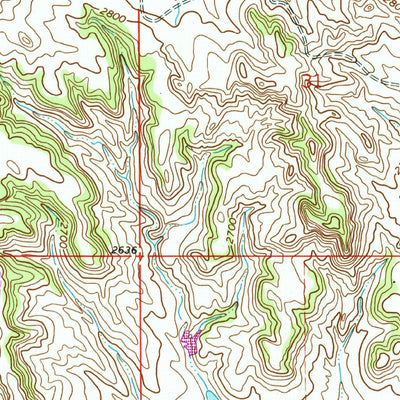 United States Geological Survey Forsyth, MT (1968, 24000-Scale) digital map