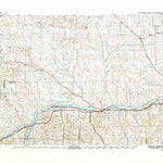 United States Geological Survey Forsyth, MT (1983, 250000-Scale) digital map