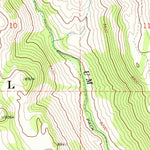 United States Geological Survey Forsyth Reservoir, UT (1968, 24000-Scale) digital map