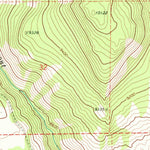 United States Geological Survey Forsyth Reservoir, UT (1968, 24000-Scale) digital map