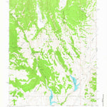 United States Geological Survey Forsyth Reservoir, UT (1976, 24000-Scale) digital map