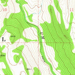 United States Geological Survey Forsyth Reservoir, UT (1976, 24000-Scale) digital map