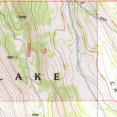 United States Geological Survey Forsyth Reservoir, UT (2001, 24000-Scale) digital map