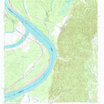 United States Geological Survey Fort Adams, MS-LA (1965, 24000-Scale) digital map