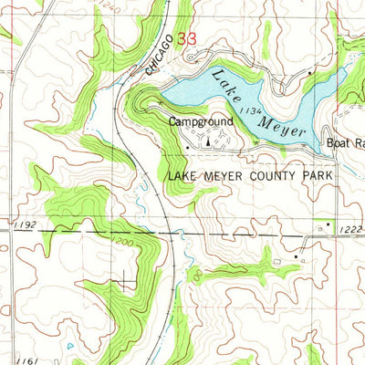 United States Geological Survey Fort Atkinson, IA (1981, 24000-Scale) digital map