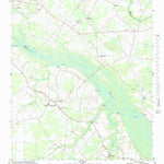 United States Geological Survey Fort Barnwell, NC (1983, 24000-Scale) digital map
