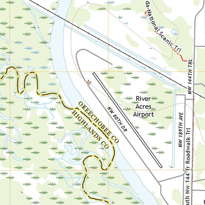United States Geological Survey Fort Basinger, FL (2021, 24000-Scale) digital map