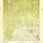 United States Geological Survey Fort Bayard, NM (1949, 24000-Scale) digital map