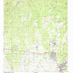 United States Geological Survey Fort Bayard, NM (1992, 24000-Scale) digital map