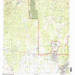United States Geological Survey Fort Bayard, NM (1999, 24000-Scale) digital map