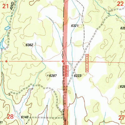 United States Geological Survey Fort Bayard, NM (1999, 24000-Scale) digital map