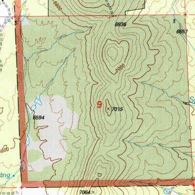 United States Geological Survey Fort Bayard, NM (1999, 24000-Scale) digital map