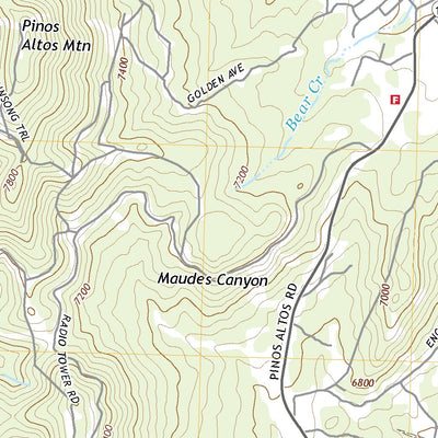 United States Geological Survey Fort Bayard, NM (2020, 24000-Scale) digital map