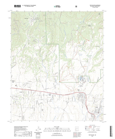 United States Geological Survey Fort Bayard, NM (2023, 24000-Scale) digital map