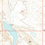 United States Geological Survey Fort Belknap Agency SE, MT (1971, 24000-Scale) digital map