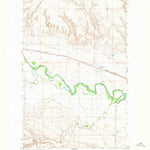 United States Geological Survey Fort Belknap Siding, MT (1964, 24000-Scale) digital map