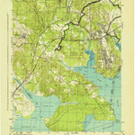 United States Geological Survey Fort Belvoir, VA-MD (1944, 31680-Scale) digital map