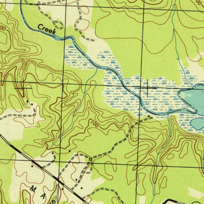 United States Geological Survey Fort Belvoir, VA-MD (1944, 31680-Scale) digital map