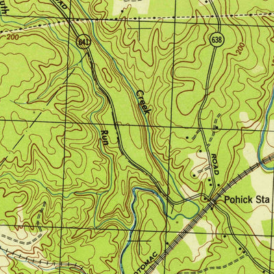 United States Geological Survey Fort Belvoir, VA-MD (1944, 31680-Scale) digital map