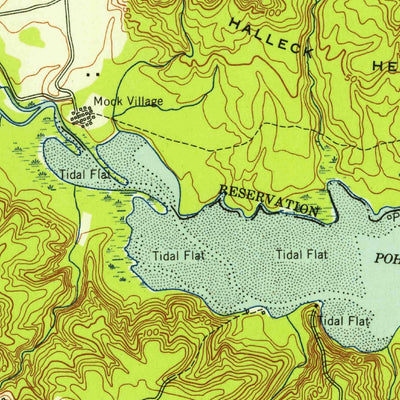 United States Geological Survey Fort Belvoir, VA-MD (1951, 24000-Scale) digital map