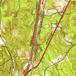 United States Geological Survey Fort Belvoir, VA-MD (1951, 24000-Scale) digital map
