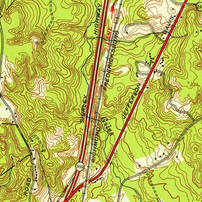 United States Geological Survey Fort Belvoir, VA-MD (1951, 24000-Scale) digital map
