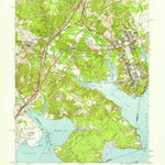 United States Geological Survey Fort Belvoir, VA-MD (1956, 24000-Scale) digital map