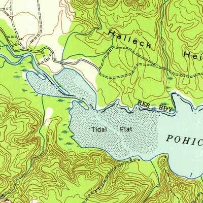 United States Geological Survey Fort Belvoir, VA-MD (1956, 24000-Scale) digital map